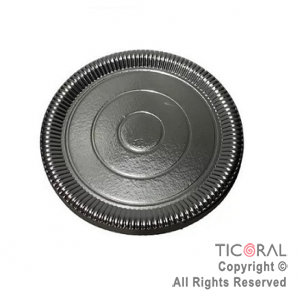 PLATO LAMINADO NEGRO N.20 20CM x 10